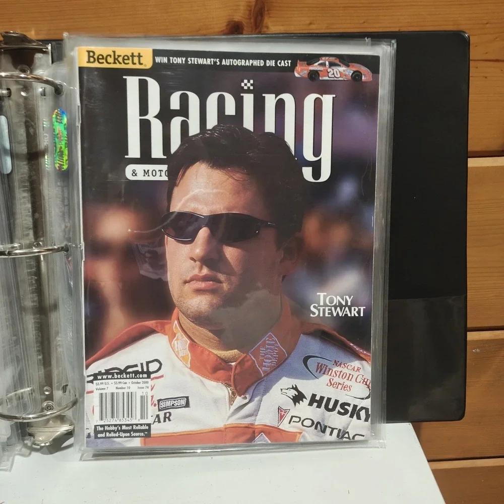 Vintage Beckett Racing Magazine October 2000 Near Mint Protective Sleeved